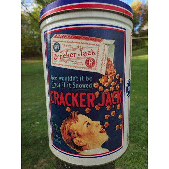 VINTAGE 1990 Cracker Jacks collectors limited edition MLB retro art baseball - Picture 5 of 10